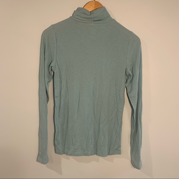 aerie Real Soft Blue Turtleneck - Picture 3 of 4